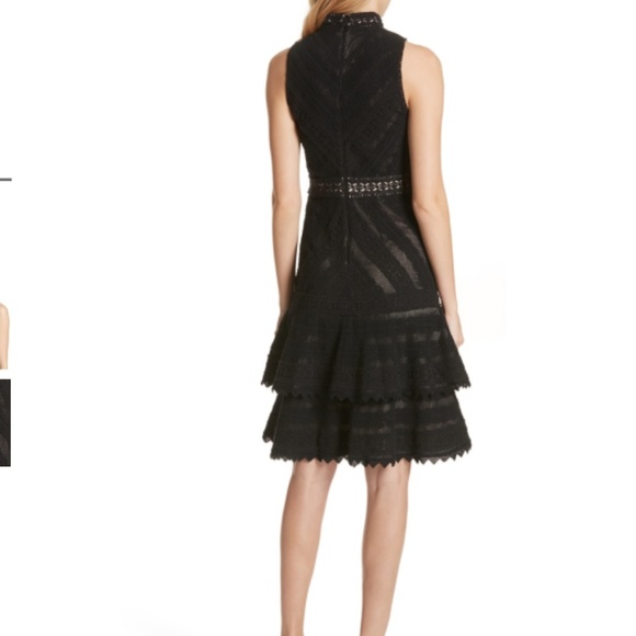 Alice and Olivia Azita Black Dress - like new - Picture 3 of 6